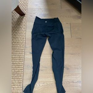 Lululemon Fast and Free black leggings. Worn once in great condition.